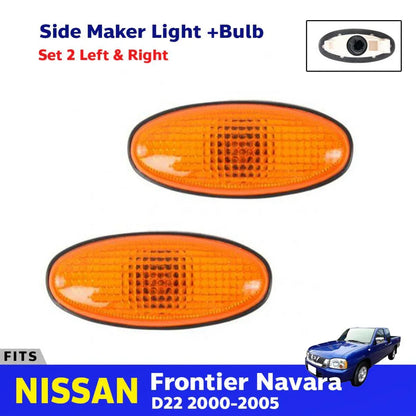 Side Marker Light Turn Indicator Lamp Fits Nissan Frontier D22 UTE 2000-05 D06