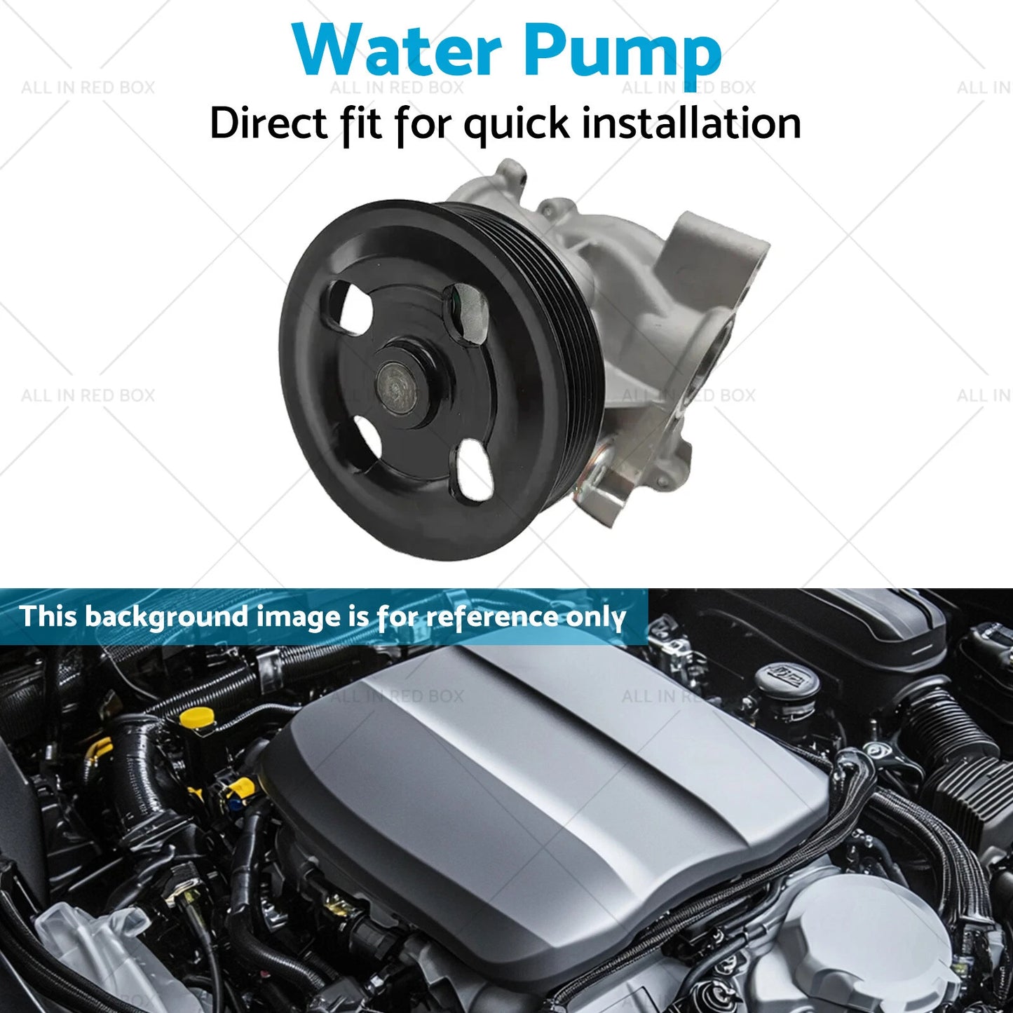 Water Pump for Suzuki Grand Vitara, Kizashi, SX4 2.4L, 2.0L (2006-2014)