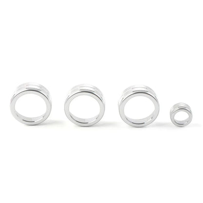 4x AC Climate Control Knob Ring Covers for Honda Civic (2022 - Present) Silver