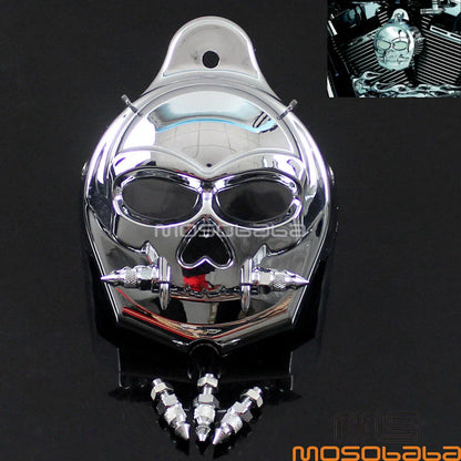 Chrome Infinity Zombie Horn Cover for Harley (1992-2014)