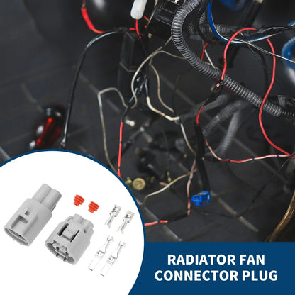 2 Pin Radiator Fan Connector Plug for Toyota RAV4 (2013-2018)
