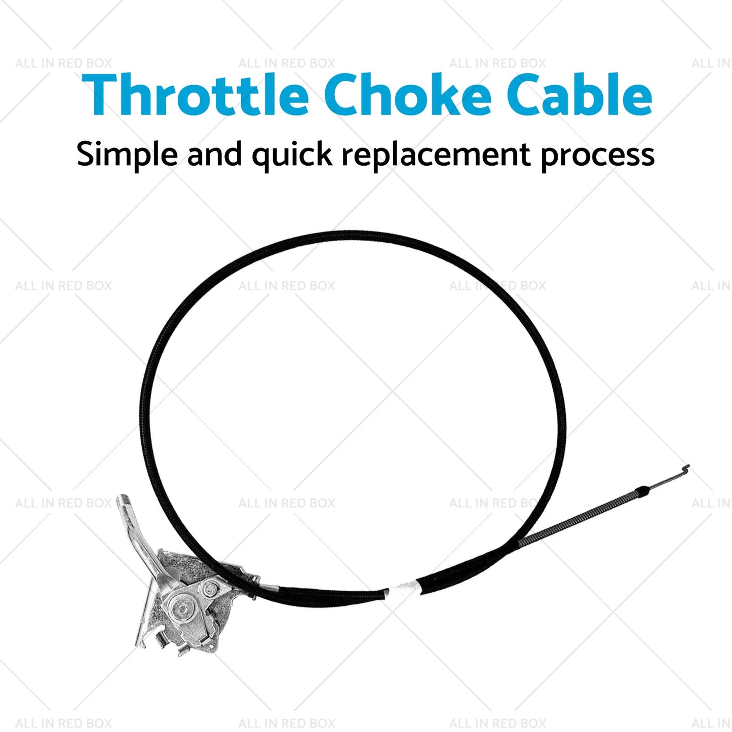 Throttle Choke Cable for Cub Cadet ZT1 ZTX4 42 46 48 54 60
