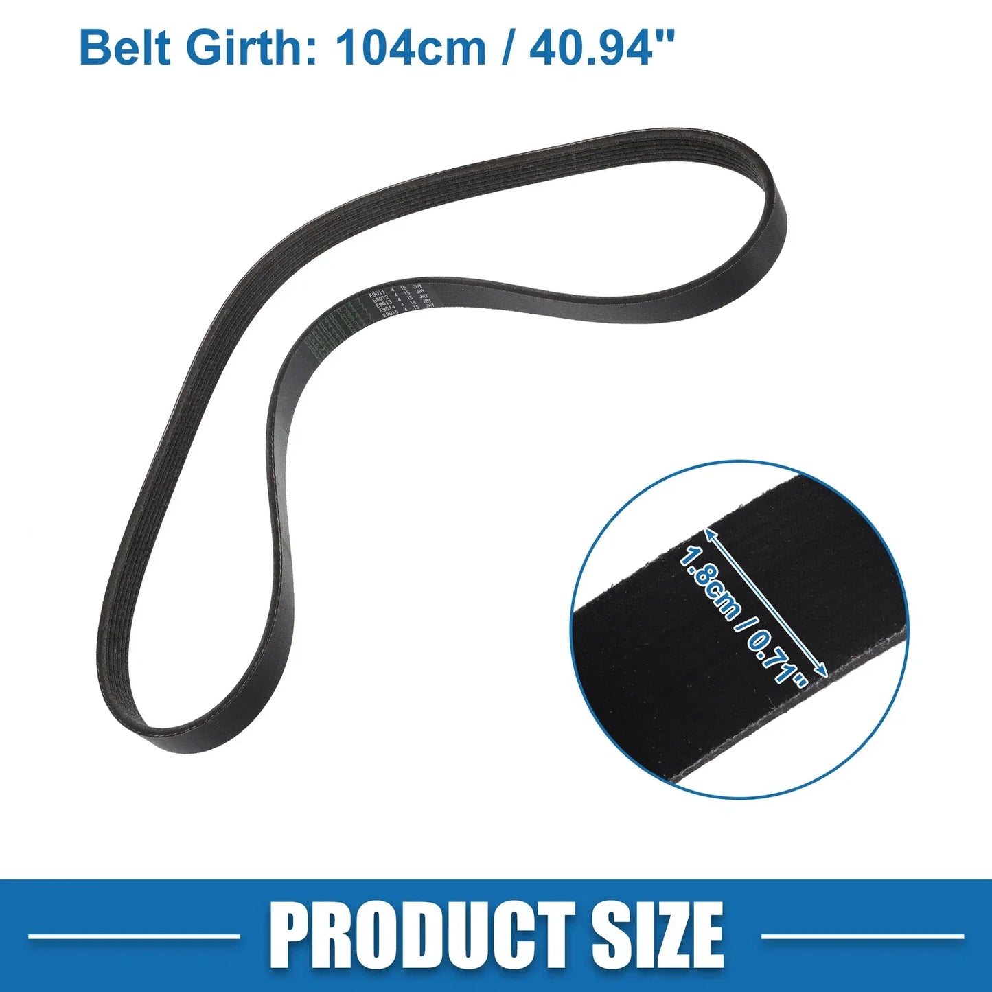2 x Car Serpentine Belts for Lexus RX 330 Base (2005)