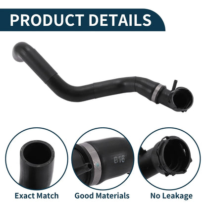 Radiator Hose for Porsche Cayenne 4.8L 3.6L (2003-2010) Rubber Water Pipe