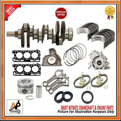 Crankshaft Engine Rebuild Parts Kit for Jaguar 3.0 X-Type (2005–2009)
