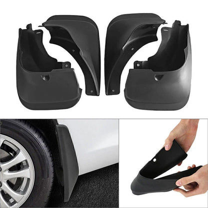 Mud Flaps Set Black for Toyota Corolla (1993-1997)