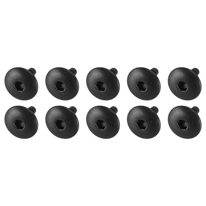 10x Cylinder Screw with Seal Roof Strips Cover for Fiat