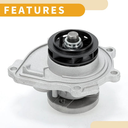 Water Pump for Chevrolet Aveo I4 1.6L DOHC 2009-2011 with Gasket