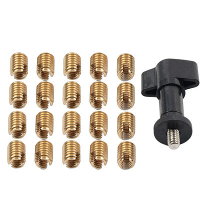 20 x Batwing Fairing Brass Thread Inserts for Touring (1997-2013)