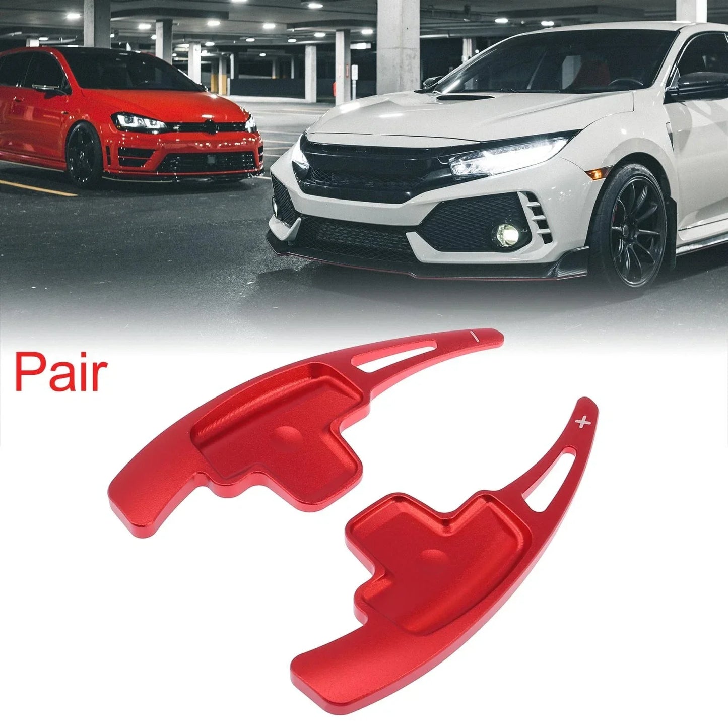 Steering Wheel Shift Paddle Shifter Trim for Mercedes-Benz E550 C350 CLK500