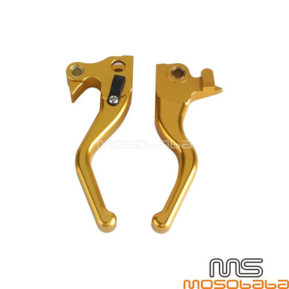Gold Brake & Clutch Levers for Harley Sportster XL883 (2004-2023)