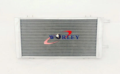 Universal Aluminum Radiator Air to Water Intercooler Heat Exchanger Silver