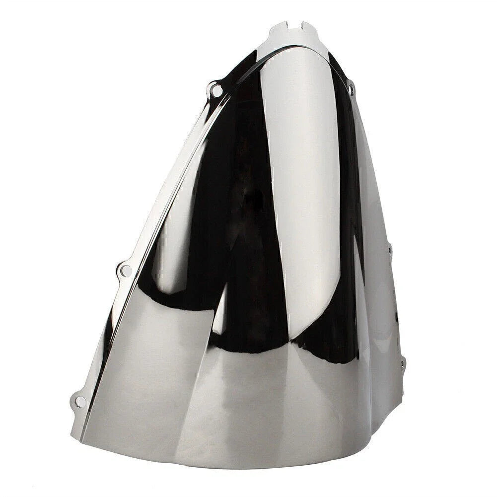 Silver Double Bubble Windscreen for Kawasaki Ninja ZX14R (2006-2024)