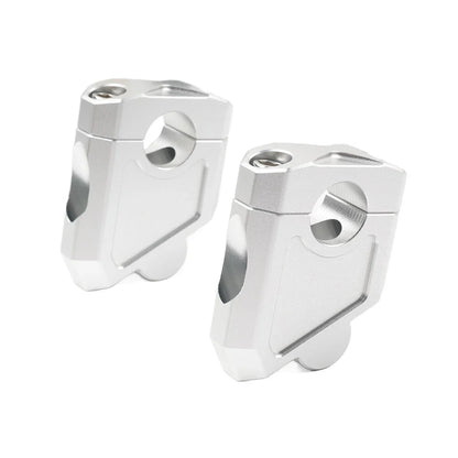 7/8" 22mm Handlebar Mount Clamp Riser for Honda Suzuki Kawasaki