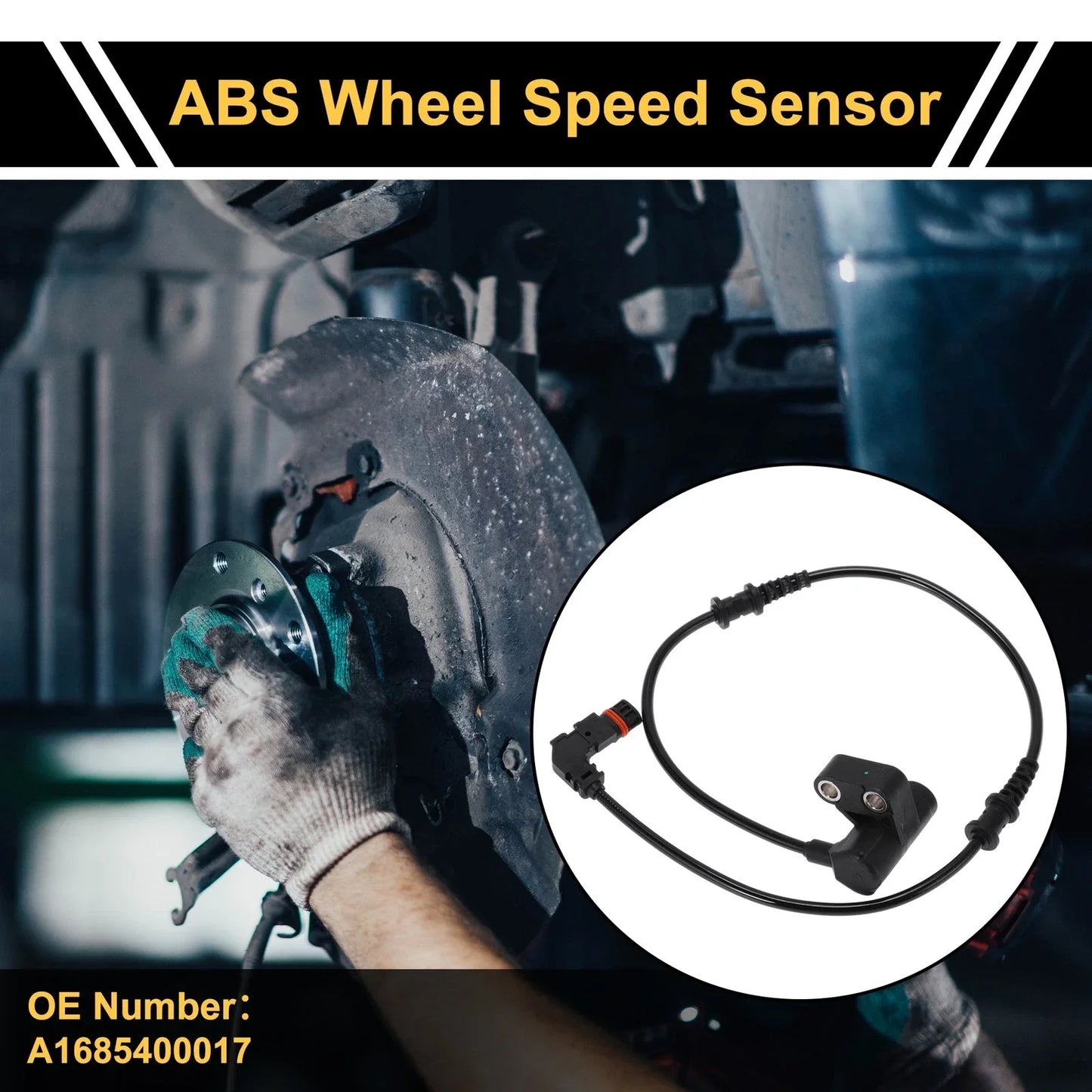ABS Wheel Speed Sensor for Mercedes-Benz W168 (1997-2004) 1 x Sensor