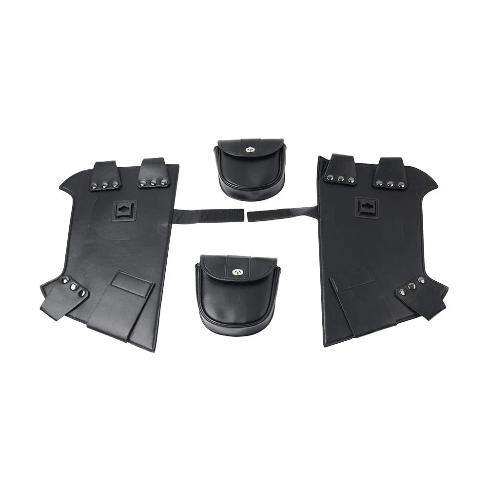 Soft Lowers Chaps Leg Warmers for Harley Electra Glide FLHT FLHS (80-23)