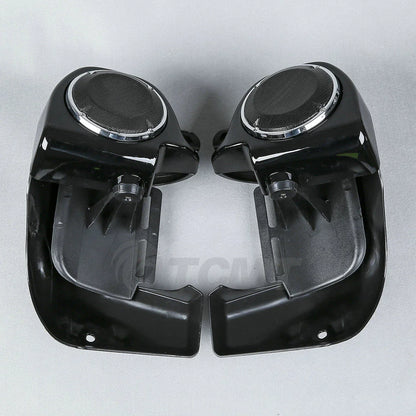 Lower Vented Fairings w/ 6.5" Speakers for Harley FLHT (1989-2013)