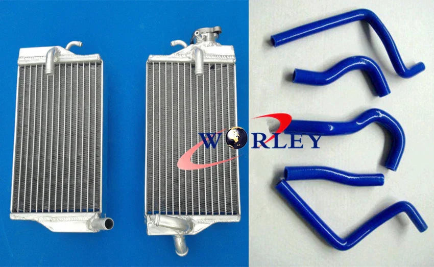 Aluminum Radiator & Hose for Honda CR125R CR125 2-Stroke (2004)