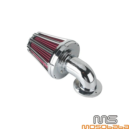 Chrome Air Filter Cleaner Intake for Harley Sportster Roadster XL883R (2004-2023)