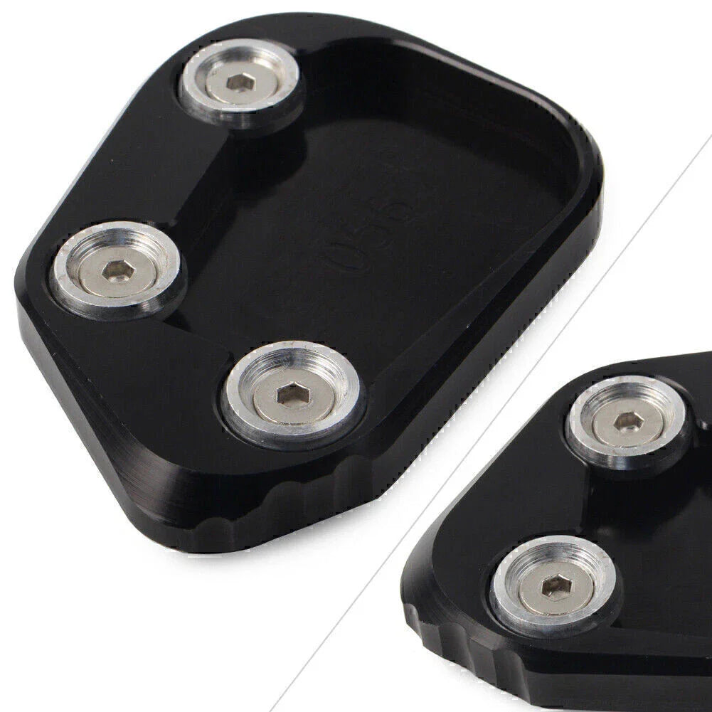 Black Kickstand Pad Extension for Honda CBR250RR (2017-2018)