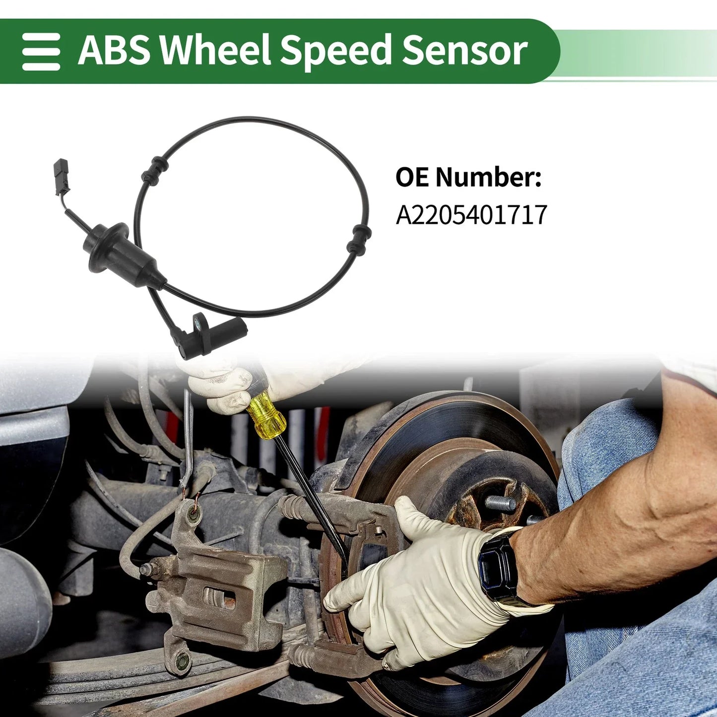 ABS Wheel Speed Sensor for Mercedes-Benz W220 (1998-2005)