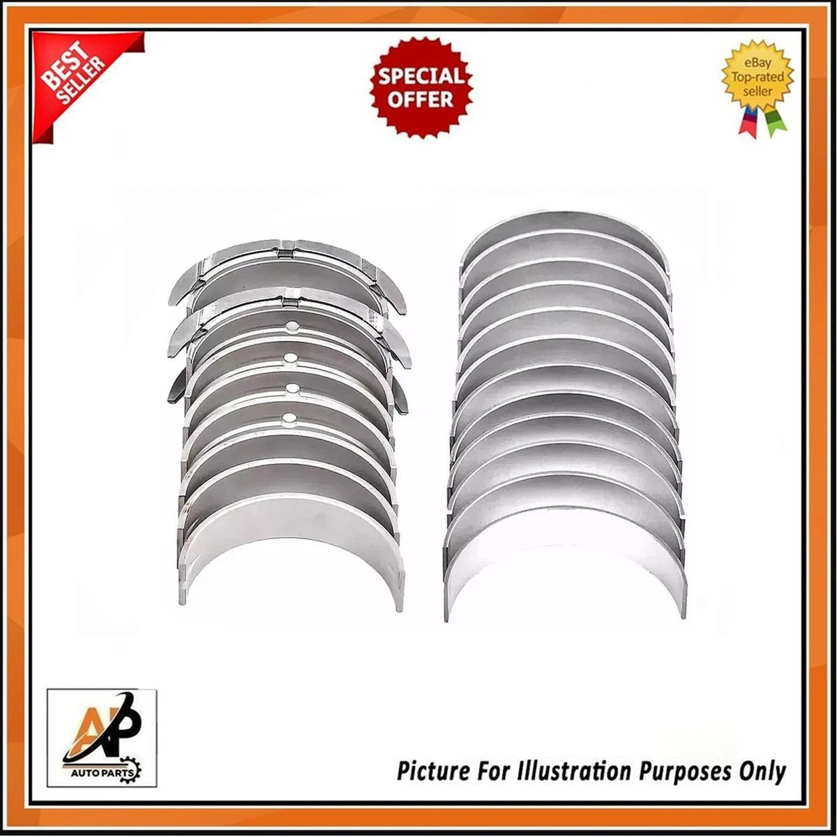 Crankshaft Forged with Engine Rebuild Kit for Land Rover 3.0 Range Rover (2003–2012)