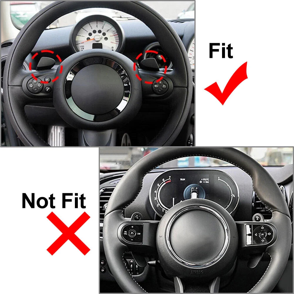 Carbon Fiber Steering Wheel Shift Paddles for Mini R55 R56 R57 R58 R59 R60 (2007-2015)