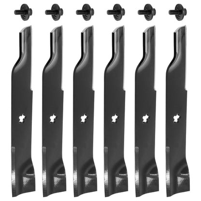 48 Inch Deck Blades with Bolts Replacement for Husqvarna Dixon (2000–2015)