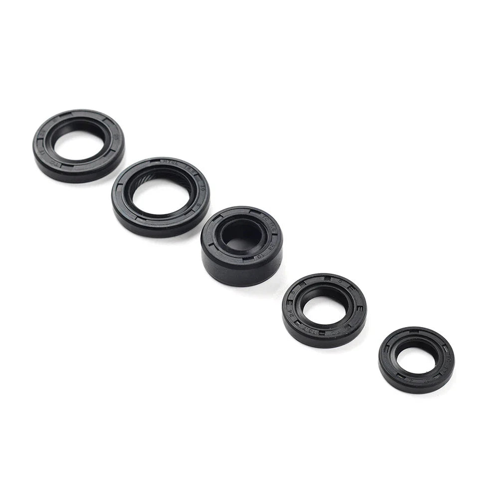 5Pcs Engine Oil Seal Kit for Honda TRX70 TRX90 ATC70 C70 CL70 CRF50 Z50