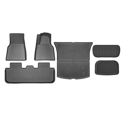 6Pcs Waterproof Floor Boot Mat Set for Tesla Model Y (2025-On)