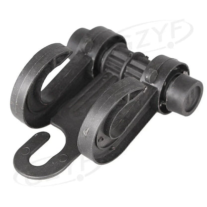 Plastic Seat Hook Hanger for Car - Black (Fits Most Vehicles)