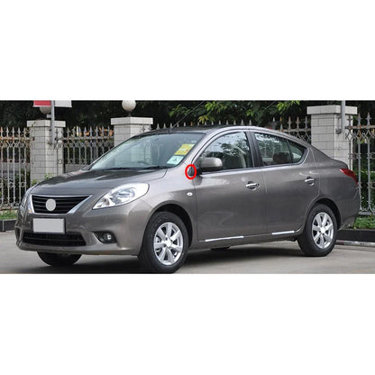Left Side Fender Corner Window Mirror Trim for Nissan Versa (2012-2014)