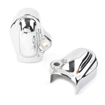 Chrome Rear Axle Nut Covers for Harley V-Rod VRSC Muscle VRSCF (2002-2017)