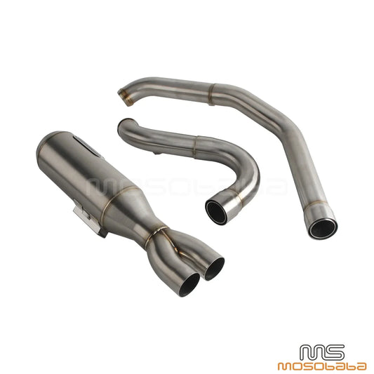 Big Bore Exhaust System for Harley Road Glide, Street Glide, Electra Glide (17-25)