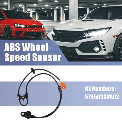 2 x Front Left Right ABS Wheel Speed Sensors for Honda Pilot (2003-2008)