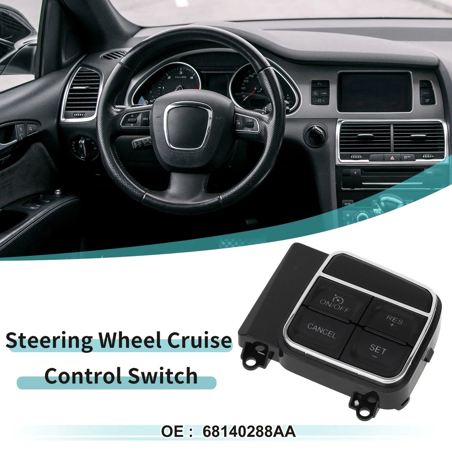 Steering Wheel Cruise Control Switch for Dodge Dart (2013-2016)