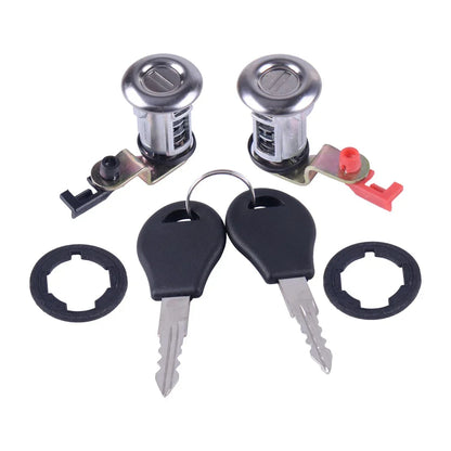 2 x Lock Cylinder Door Lock Set for Nissan Pickup Pathfinder