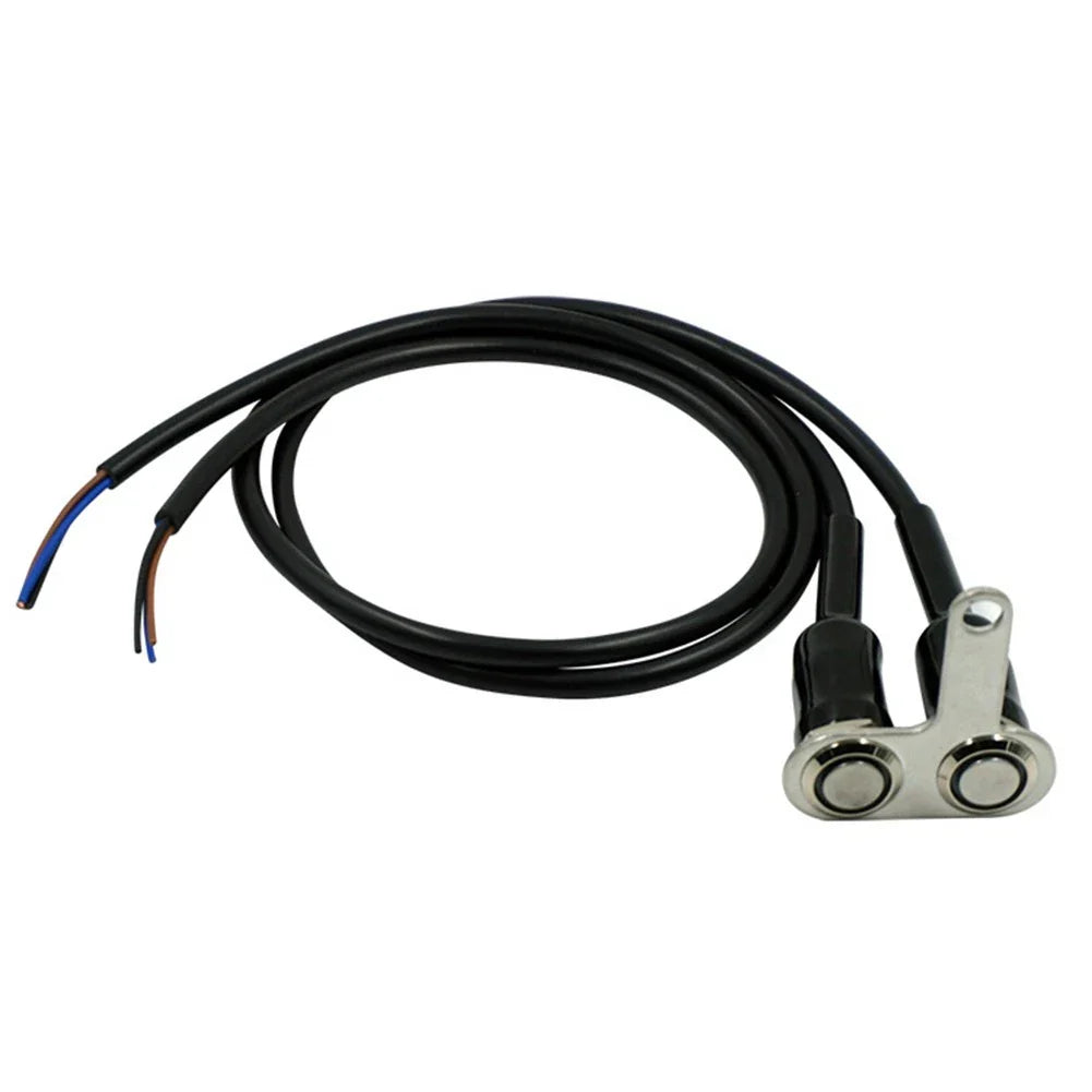 LED Switch Handlebar Mount for Universal Right Red Waterproof