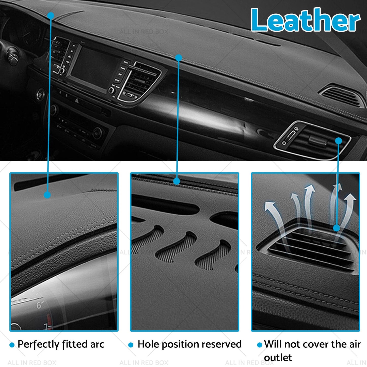 Dash Mat Sun Protection Microfiber Leather for Mazda CX-5 (2022-2025)