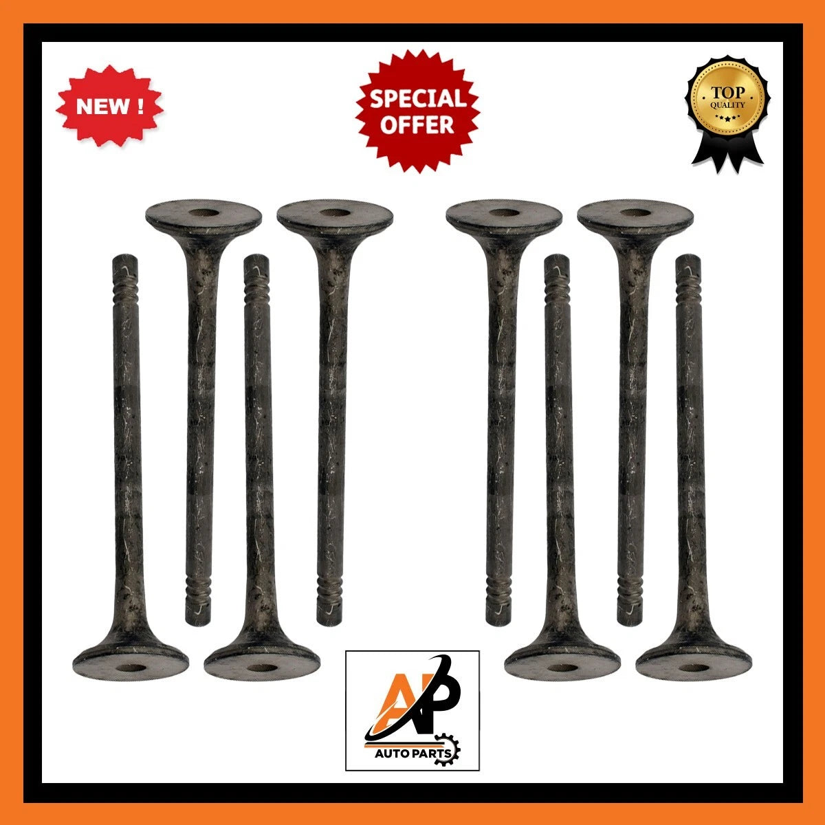 Exhaust Valves Replacement Set for Hyundai Kia D4CB Bongo (2005–2015)