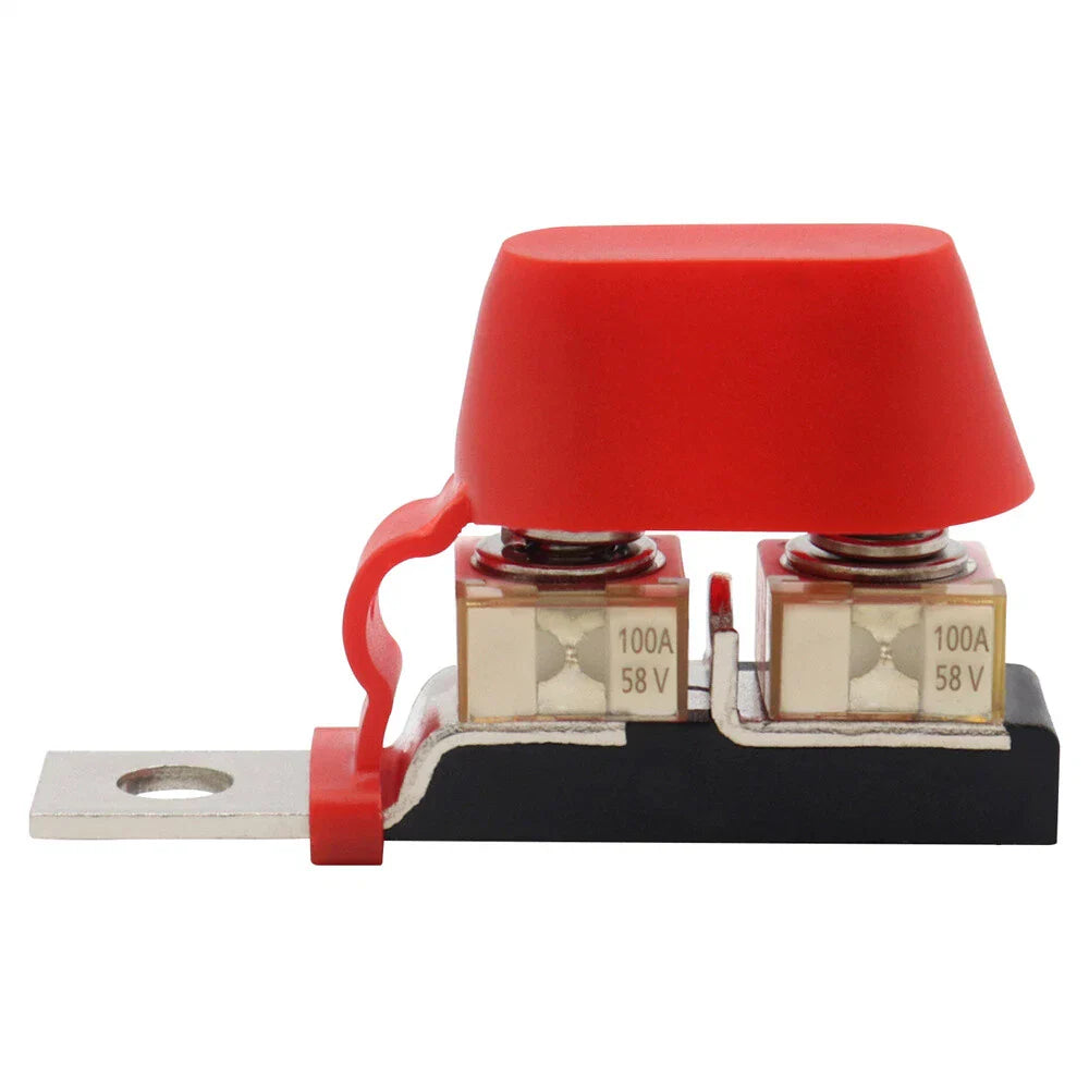 Double Studs 58V  100A Fuse Terminal Block Kit for Car Marine Boat RV