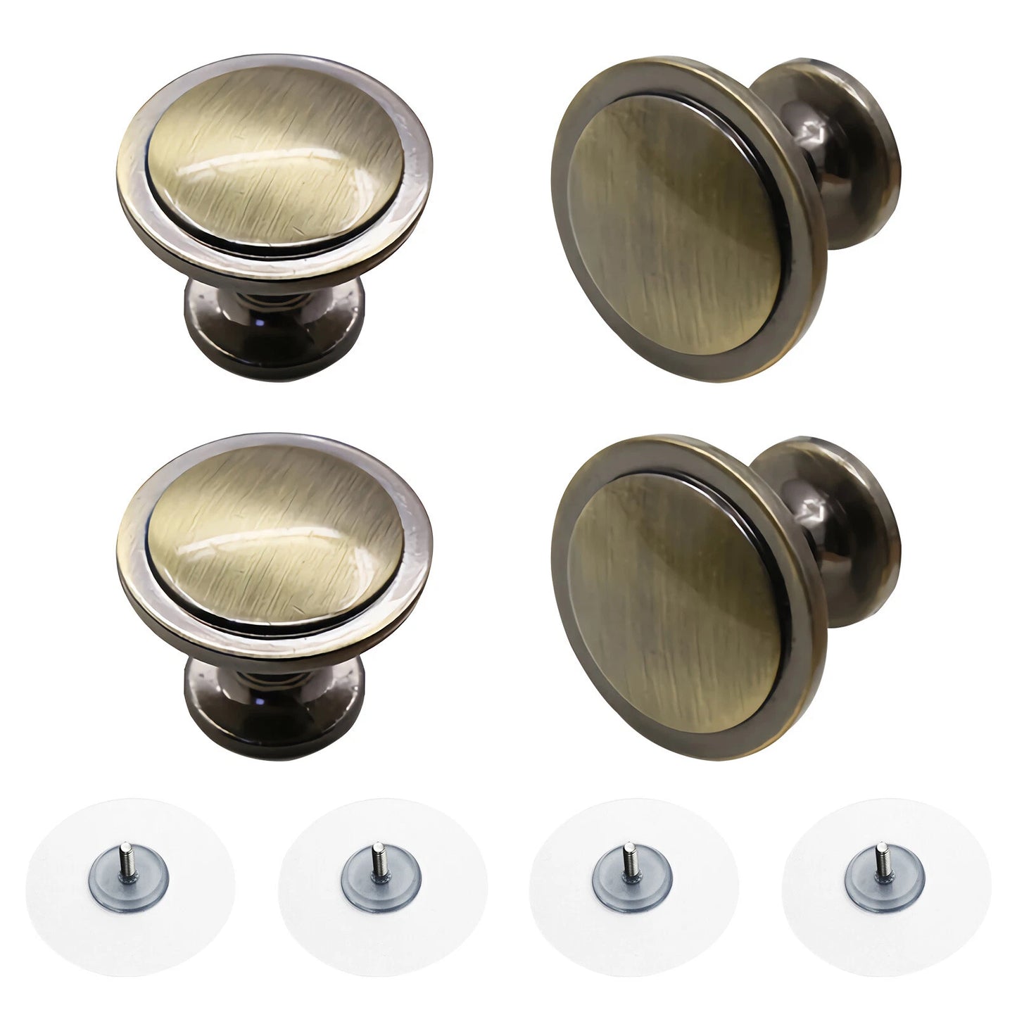 4 x Kitchen Cabinet Knobs Drawer Handles for Dresser Drawers