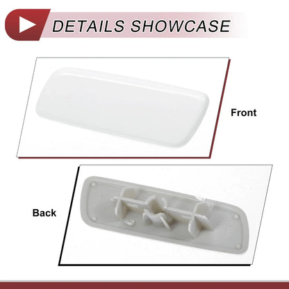 Front Left Washer Nozzle Cover for Lexus RX350 (2010-2013) - White 1 x Cap