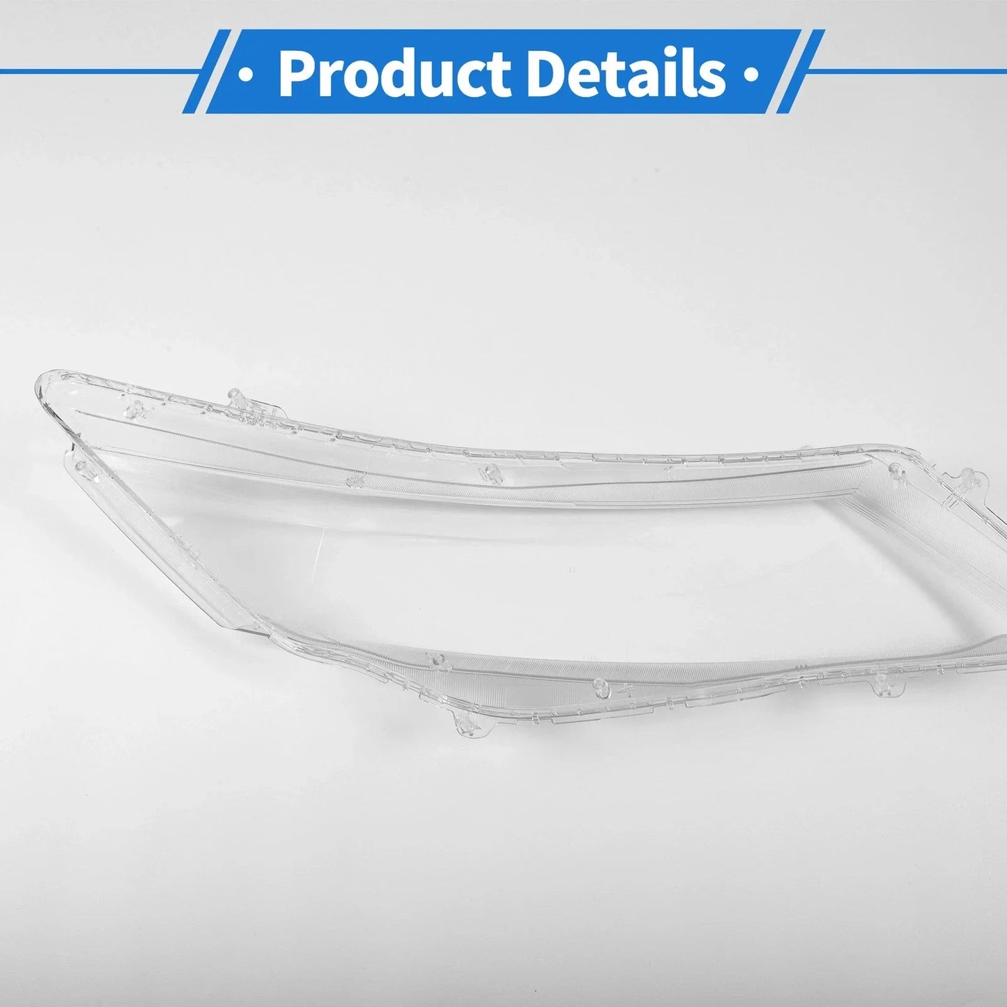Car Front Left Headlight Lens Cover for Honda Crosstour (2011-2013)