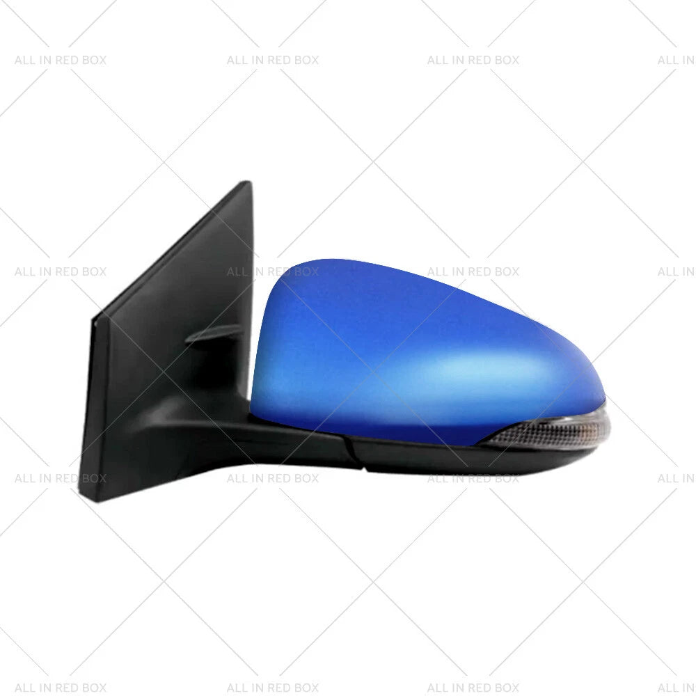 Left Blue Heated Door Mirror for Toyota Corolla ZRE182 (2012-2018)