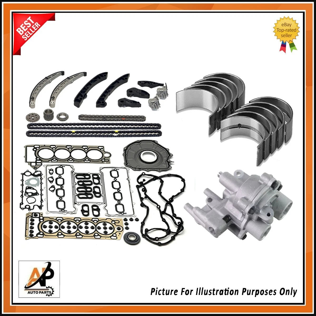 Full Gasket Set Engine Rebuild Kit OEM Replacement for Range Rover (2013–2017)