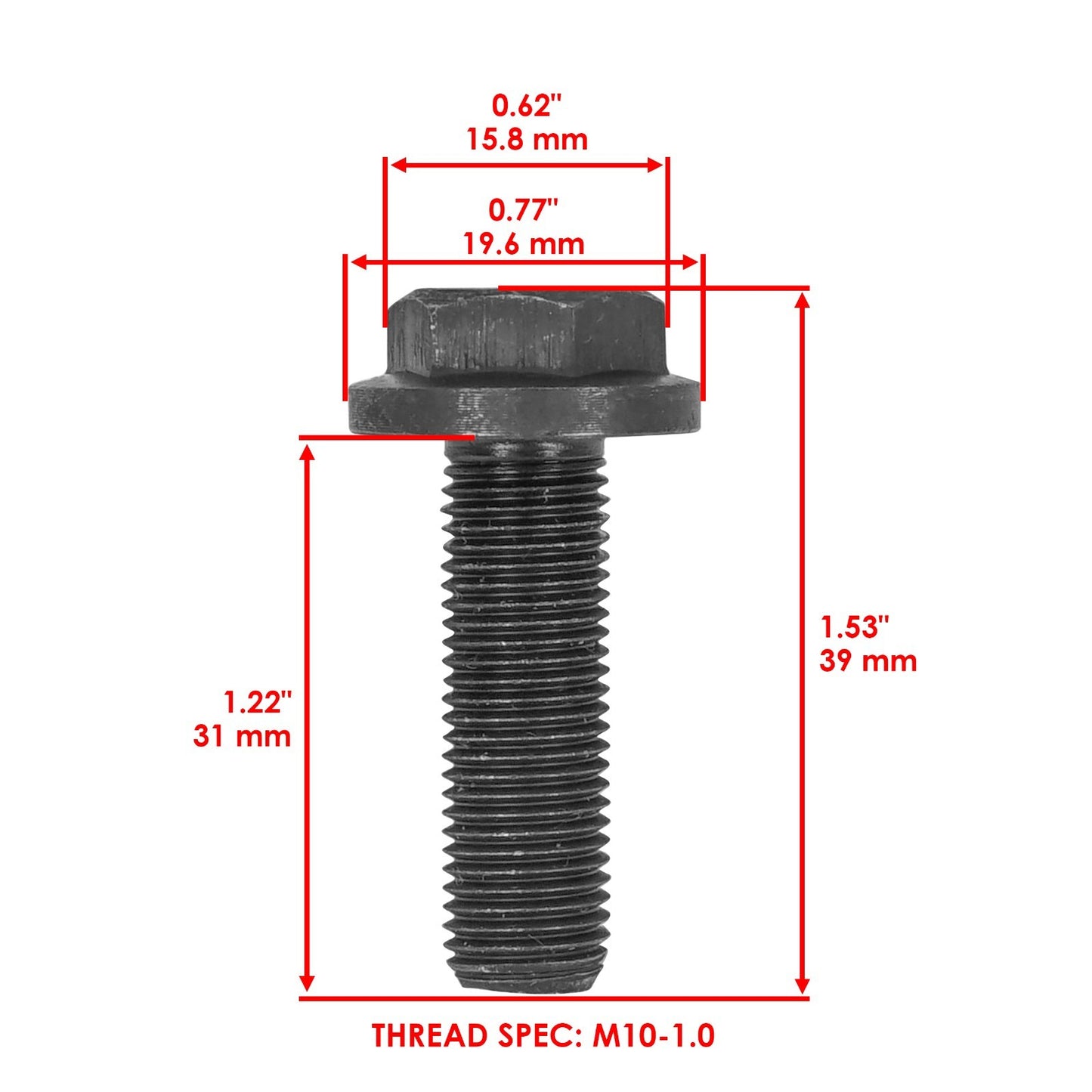 Deck Blade and Bolt Replacement Kit for John Deere Sabre 1646 2046 (1998–2010)