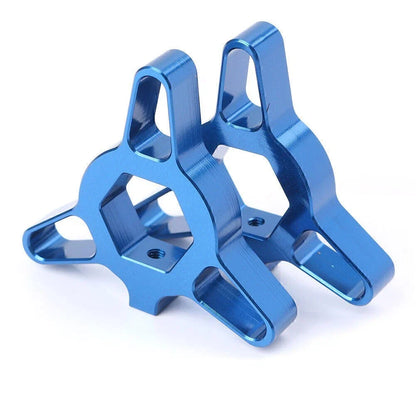 14mm CNC Aluminum Preload Adjusters for Universal Motorcycle - Blue