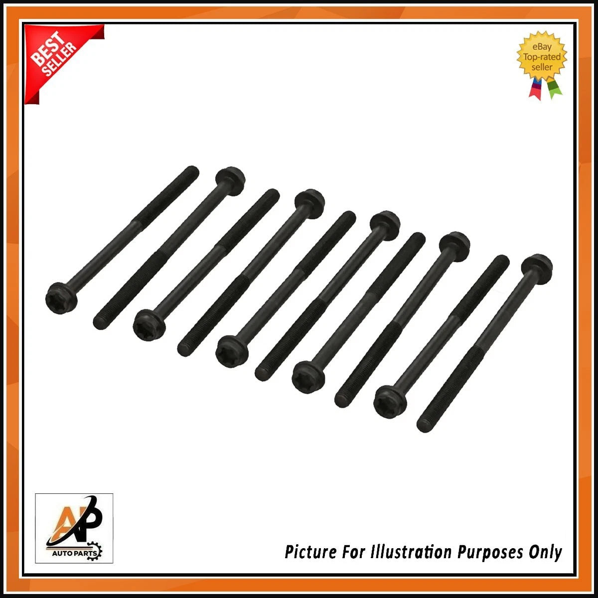 Head Bolt Set for Land Rover Defender F-Pace 5.0 Petrol (2018–2026)