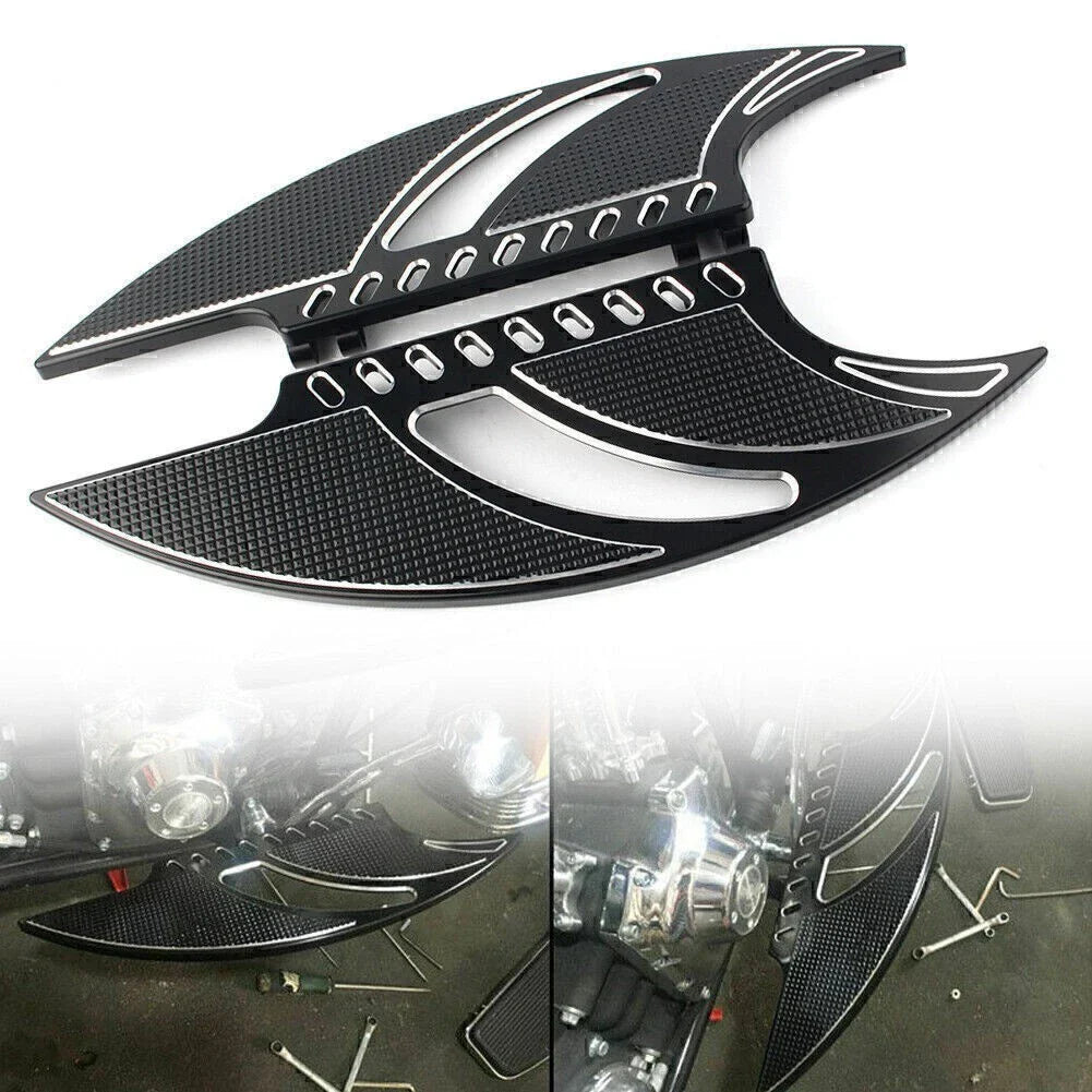 Driver Stretched Floorboards Inserts for Harley Touring (2014-2023)